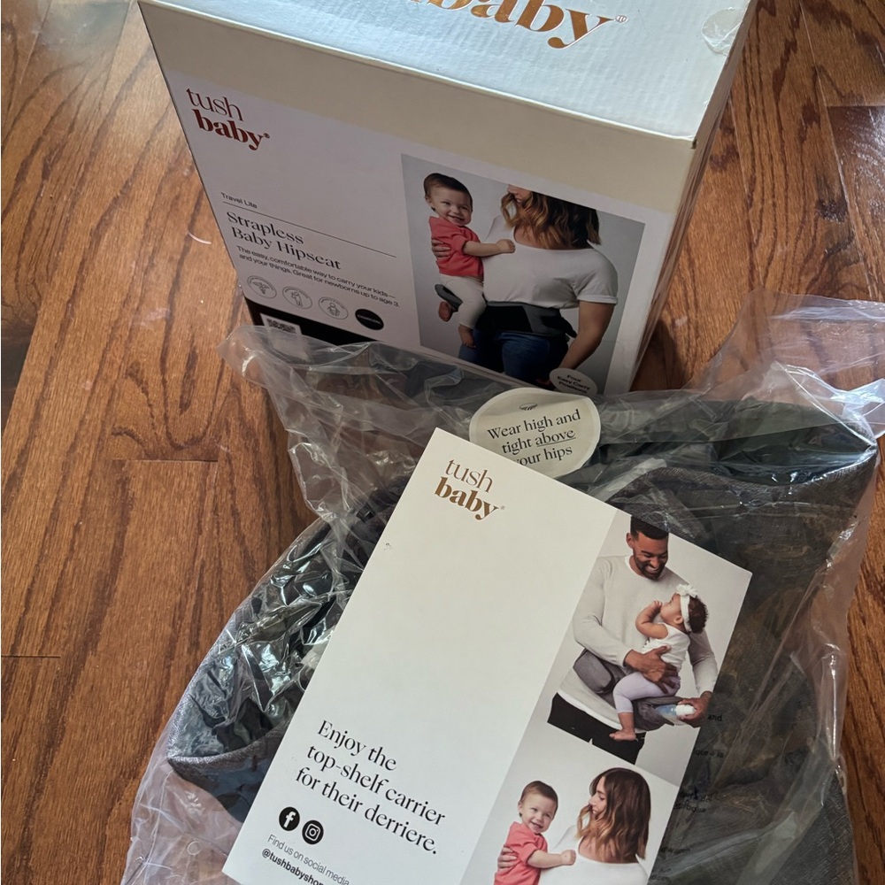 Tushbaby Gray Hip Carrier